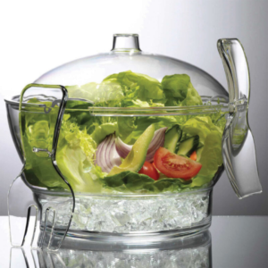 On Ice Acrylic Cold Bowl - Clear
