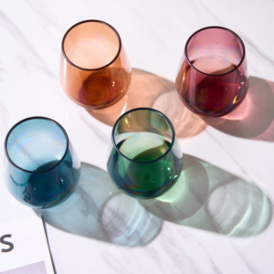 Acrylic Stemless 15oz Wine Glass (Set of 4)